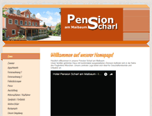 Tablet Screenshot of pensionscharl.de